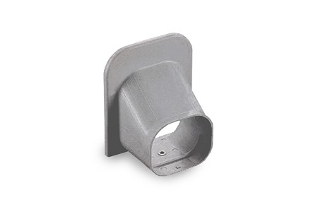 Täcklock mot Tak/Golv, 77mm - Grå